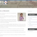 Présentation du site internet de l'association