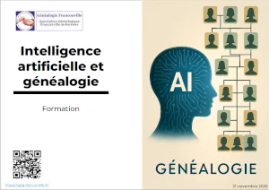 Formation Intelligence artificielle et généalogie