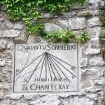 Cadran solaire, rue des Saules