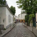 Rue Norvins en allant vers la Folie Sandrin