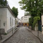 Rue Norvins en allant vers la Folie Sandrin