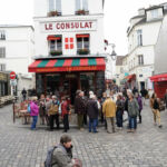 Carrefour des rues Norvins, des Saules et Saint-Rustique