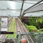 Les cabines du funiculaire
