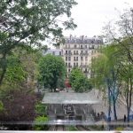 Vue du funiculaire pendant l'ascension